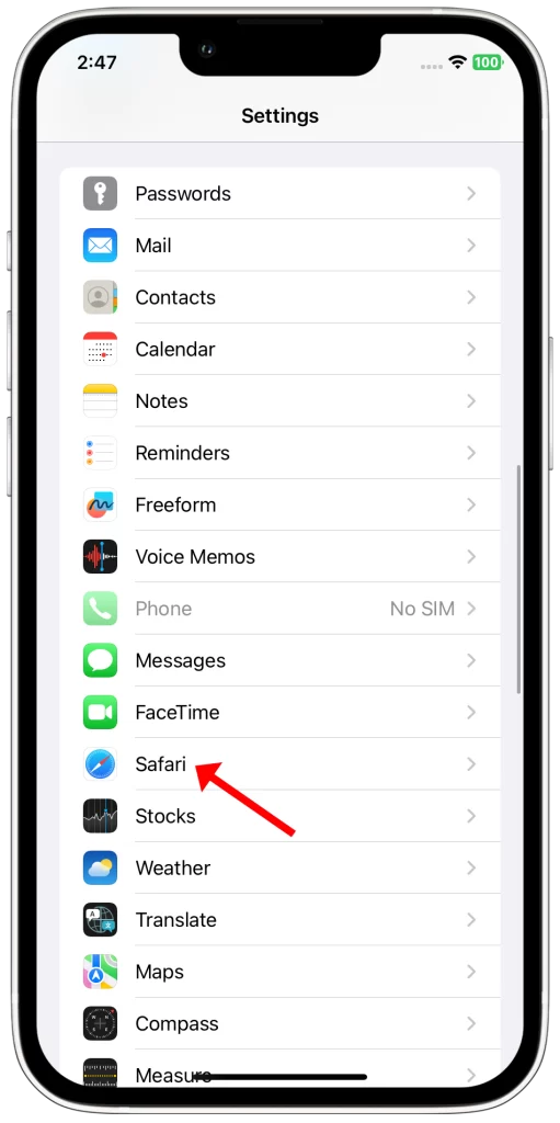 Slow Internet on iPhone 11? Here's The Fix 7 tap safari
