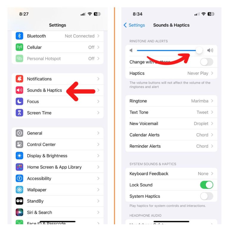How to Turn Off System Haptics on iPhone 14
