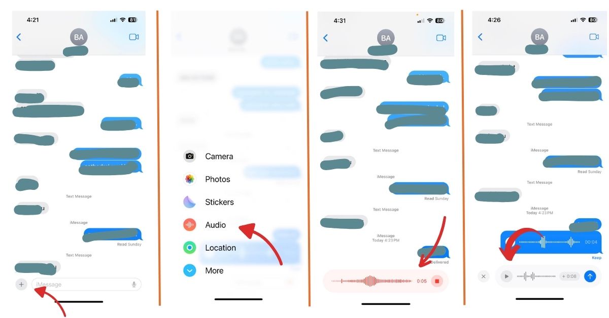 How to Send Voice Message on iPhone 13: A Complete Guide for iOS Users 2 Send Voice Message