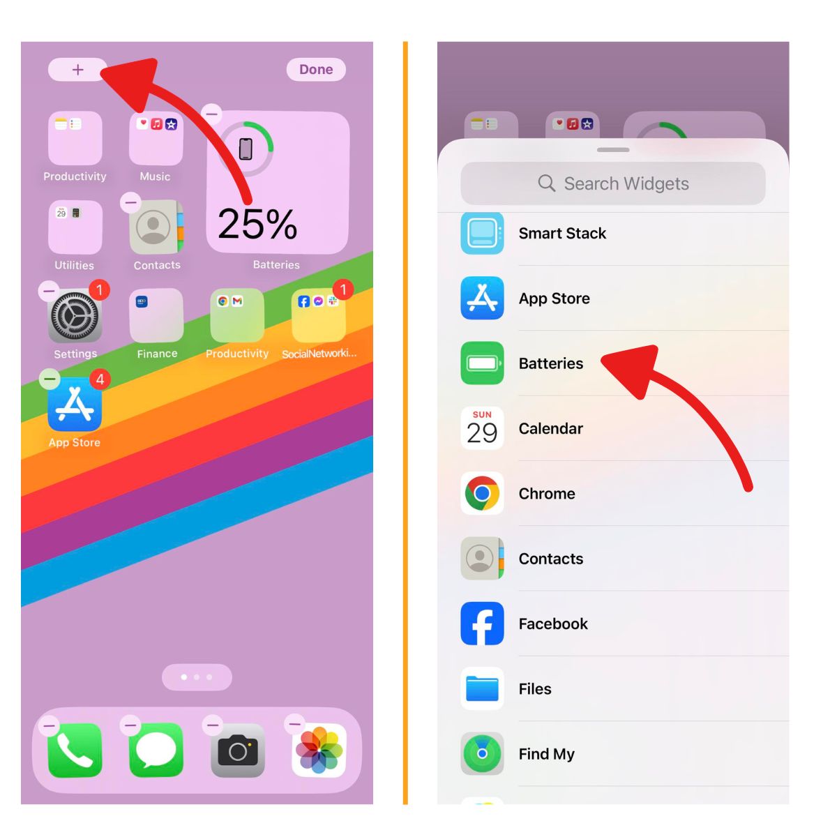 10 Easy Ways to Customize and Optimize Your iPhone 7 Home Screen (Rearrange app icons, add widgets + More) 2 Add widget