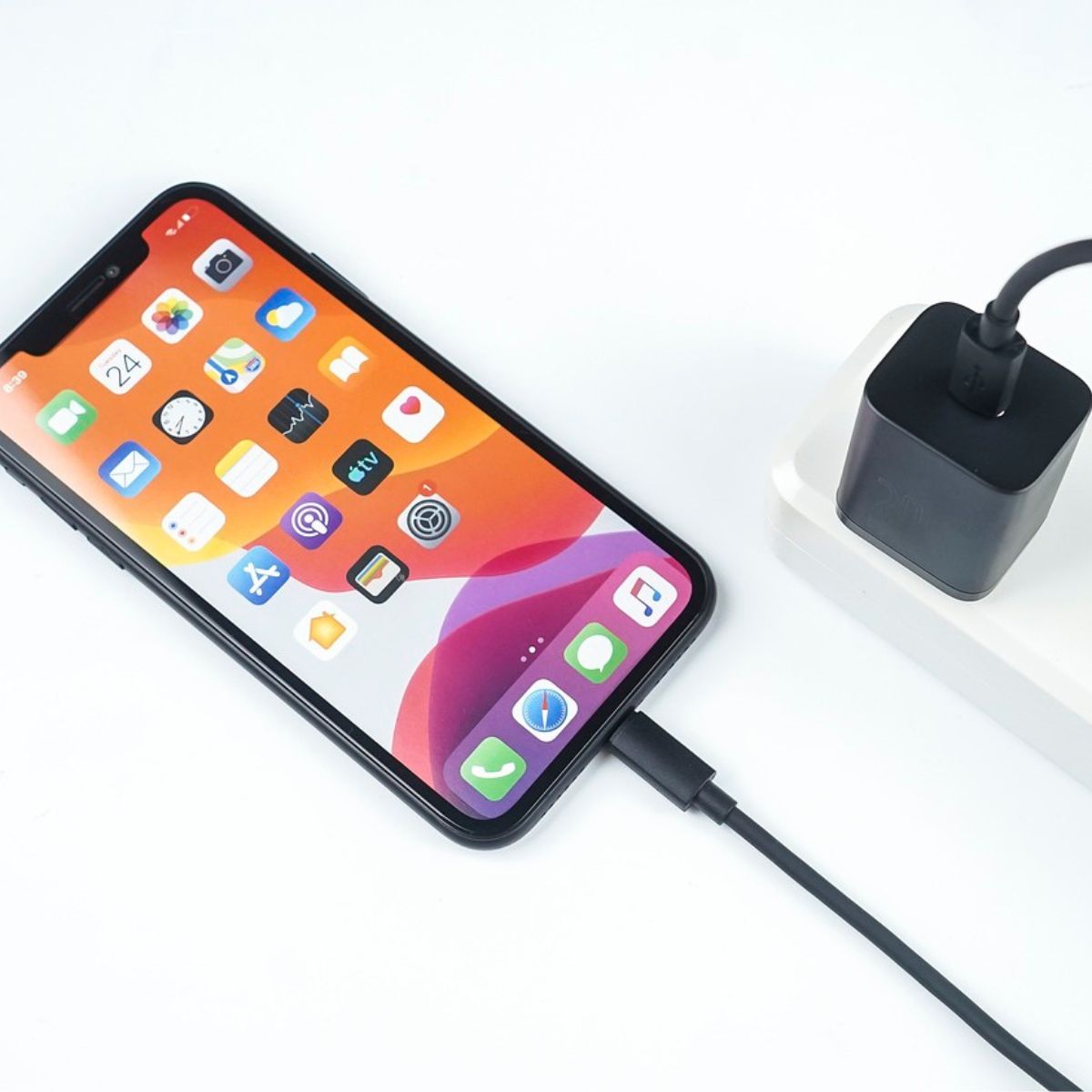 Disconnect charging cable