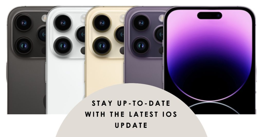 Top 5 Ways to Fix Black Spots on iPhone Camera 4 Update your iOS