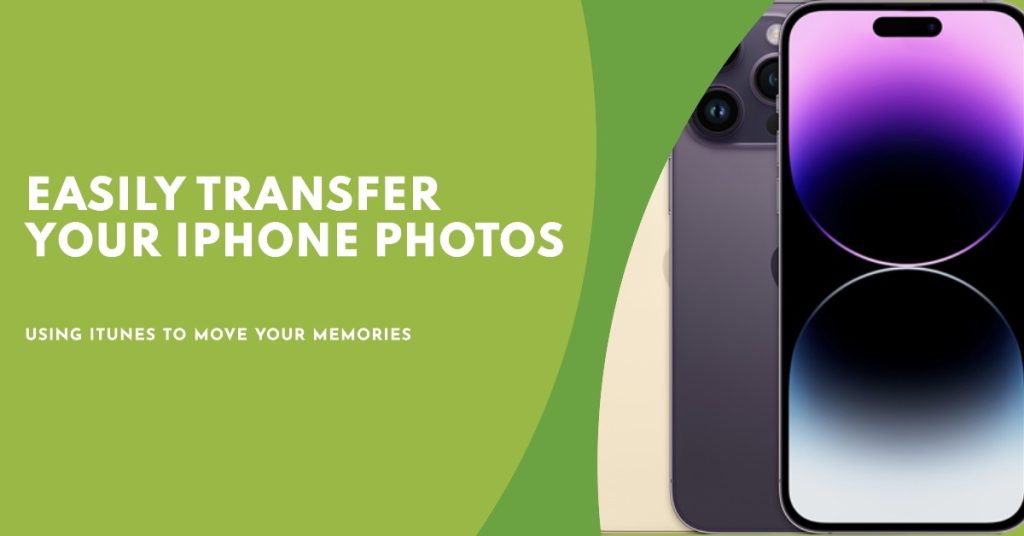 Transfer photos from iPhone to a computer using iTunes