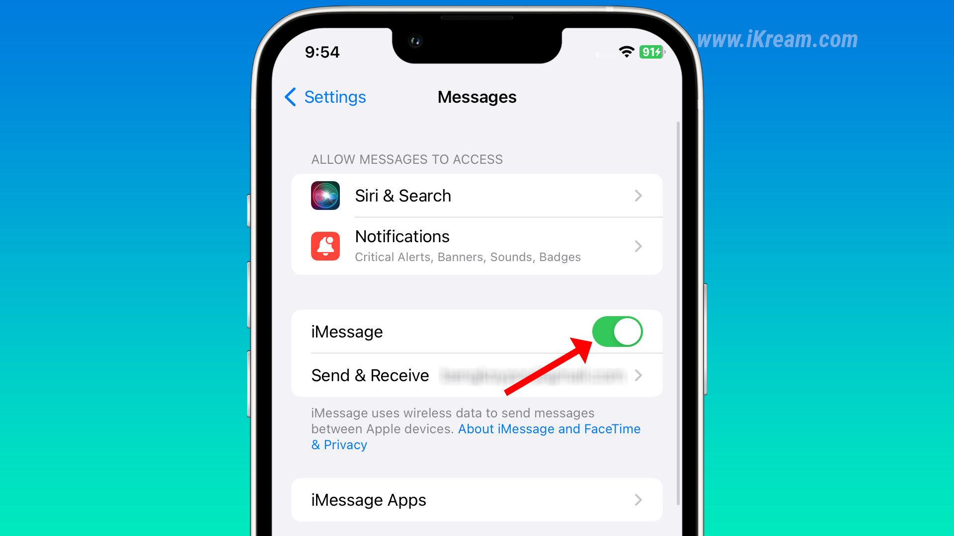 how to send messages on iphone without data
