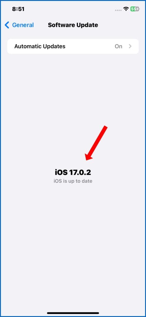 Download iOS Update