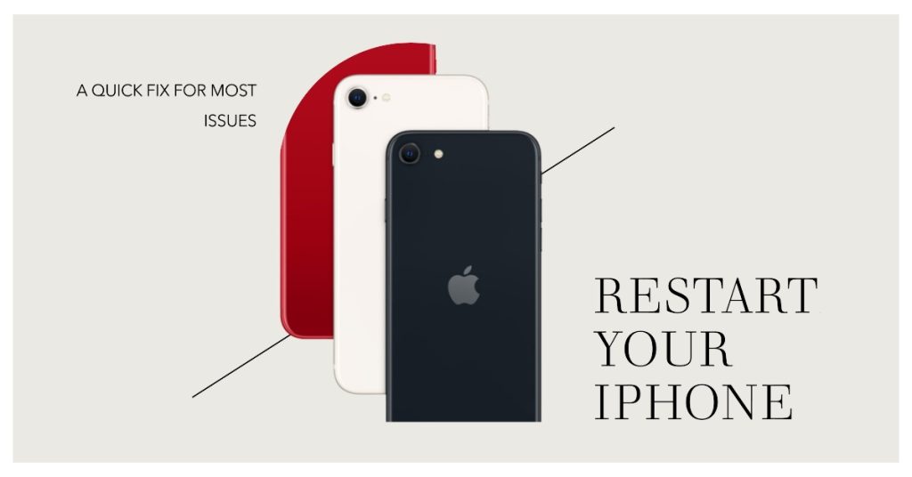 Reboot your iPhone
