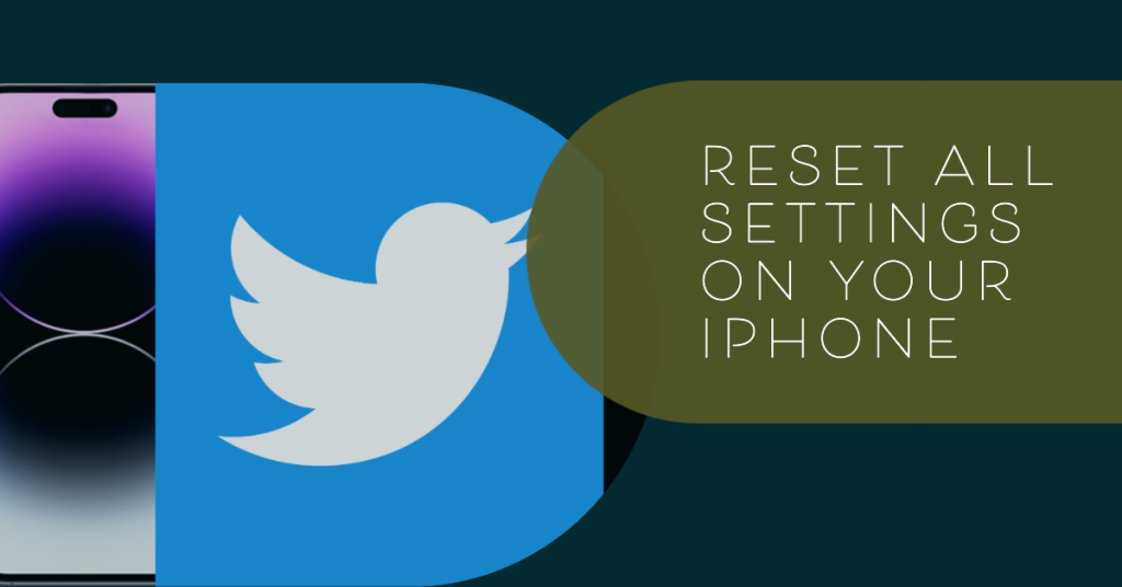 Reset all settings on your iPhone XS