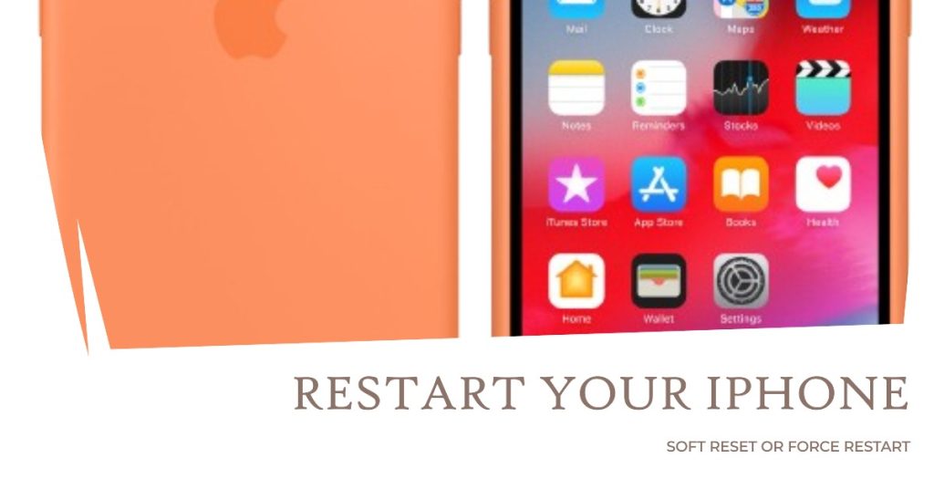 Perform a soft reset or force restart on your iPhone 8 Plus