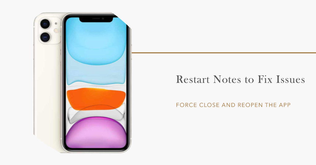 Force close then restart Notes