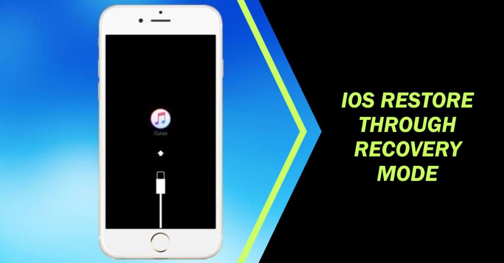 restore iphone in recovery mode