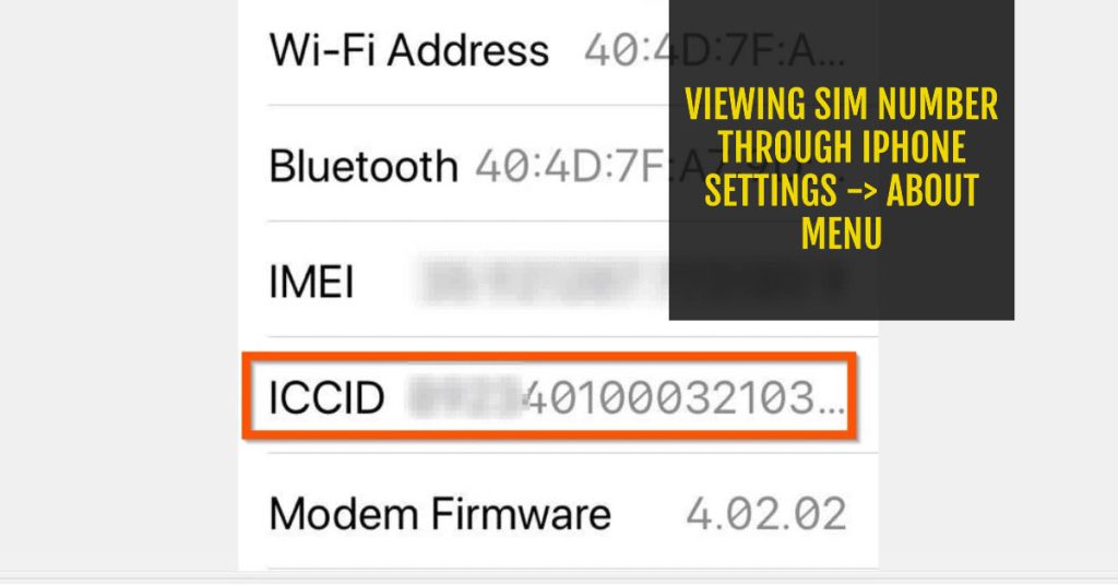 iPhone Settings _ About menu