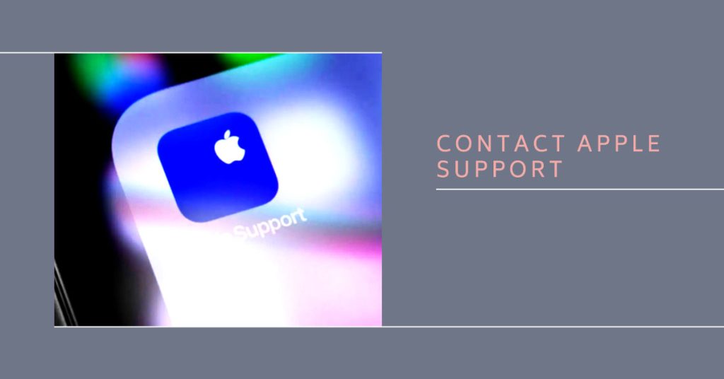 contact apple support