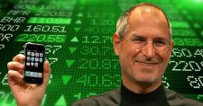 steve jobs aapl stock iphone