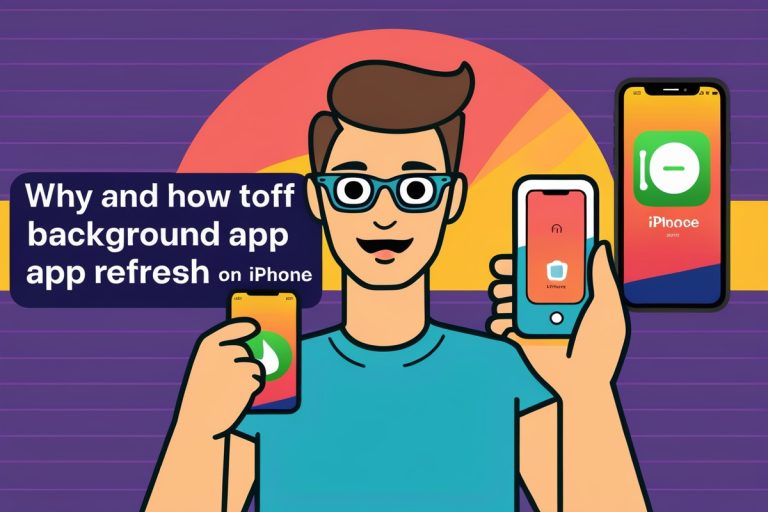How To Fix Why And How To Turn Off Background App Refresh On Iphone