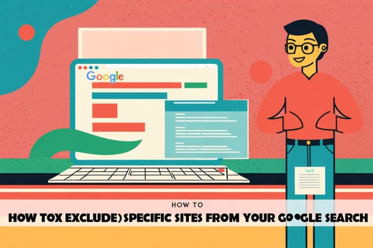 How to Fix Exclude Specific Sites From Your Google Search