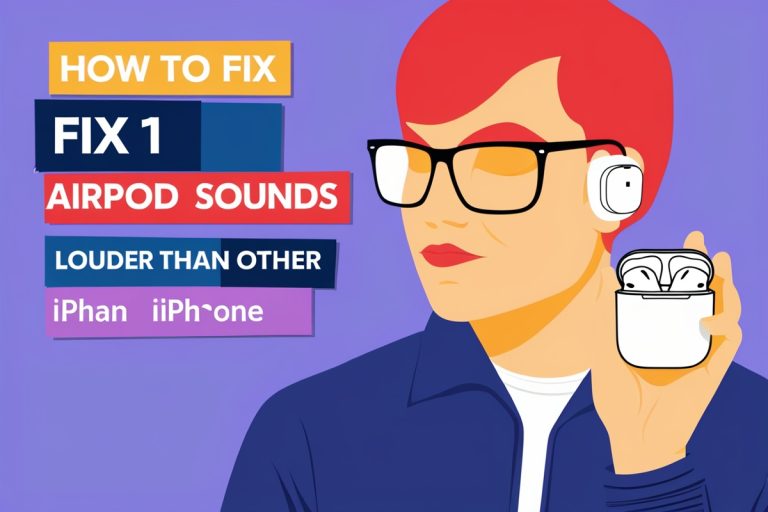 How to Fix One Airpod Sounds Louder Than Other iPhone