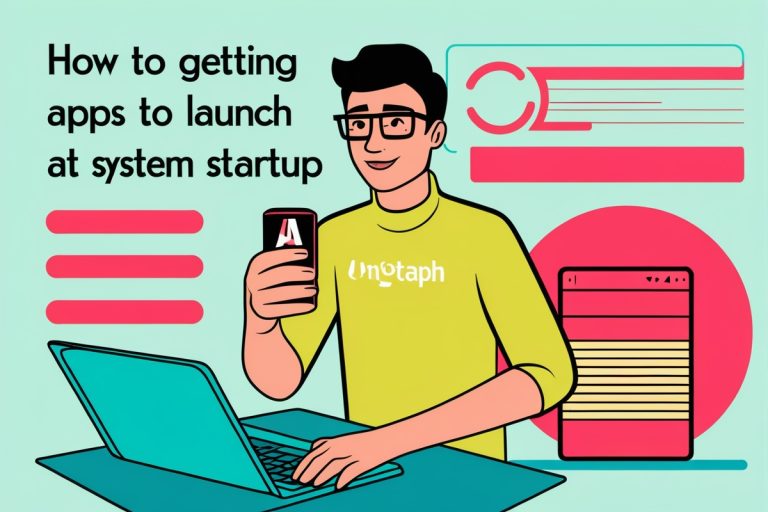 How to Fix getting apps to launch at system startup