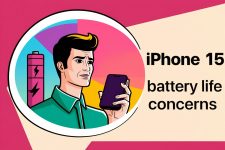 iPhone 15 battery life concerns