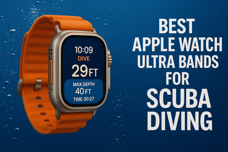 5 Best Apple Watch Ultra Bands for Scuba Diving