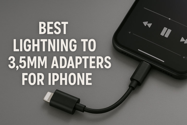 5 Best Lightning to 3.5mm Adapters for iPhone