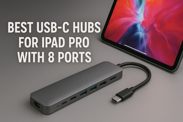 5 Best USB-C Hubs for iPad Pro with 8 Ports