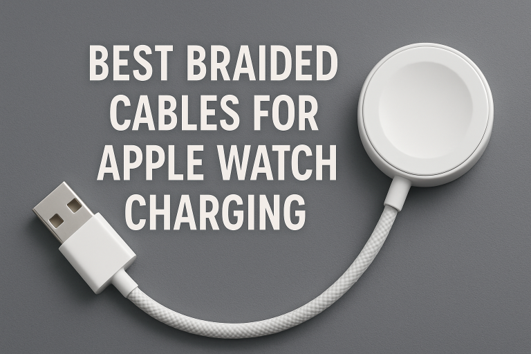 5 Best Braided Cables for Apple Watch Charging