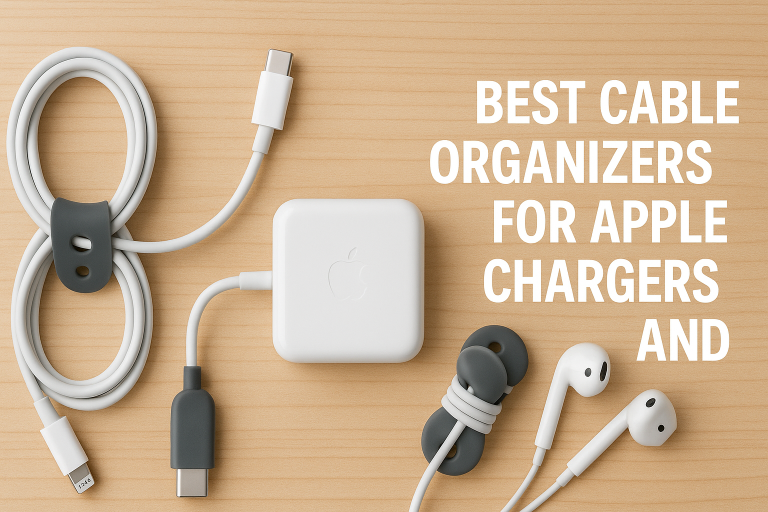 5 Best Cable Organizers for Apple Chargers and Accessories