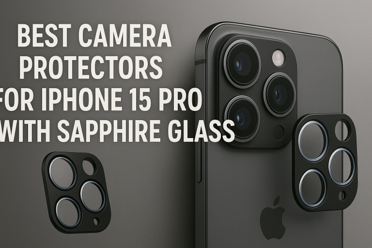 5 Best Camera Protectors for iPhone 15 Pro with Sapphire Glass