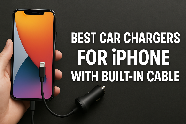 5 Best Car Chargers for iPhone with Built-in Cable