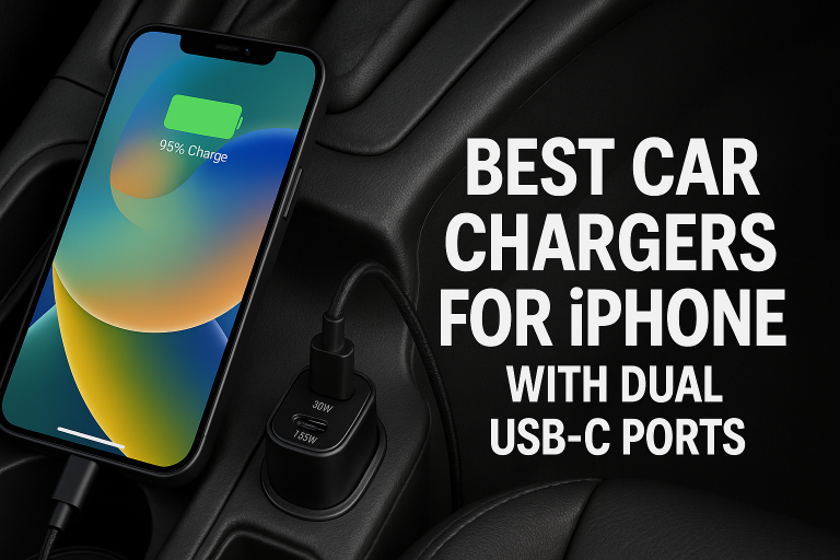 5 Best Car Chargers for iPhone with Dual USB-C Ports