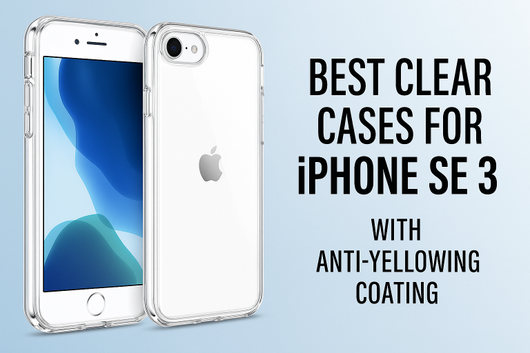 5 Best Clear Cases for iPhone SE 3 with Anti-Yellowing Coating