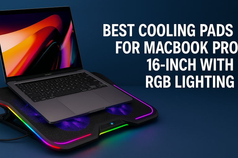 5 Best Cooling Pads for MacBook Pro 16-inch with RGB Lighting
