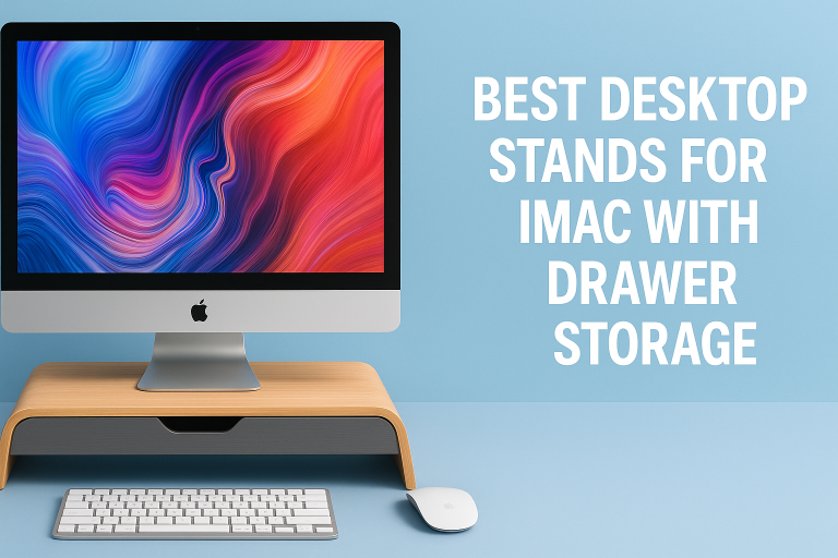 5 Best Desktop Stands for iMac with Drawer Storage