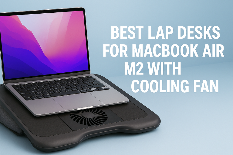 5 Best Lap Desks for MacBook Air M2 with Cooling Fan