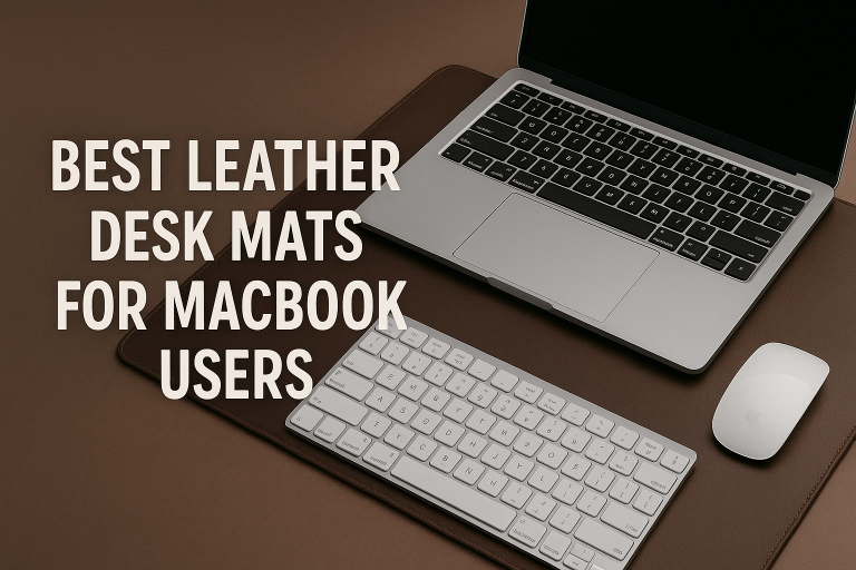 5 Best Leather Desk Mats for MacBook Users