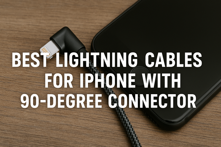 5 Best Lightning Cables for iPhone with 90-degree Connector
