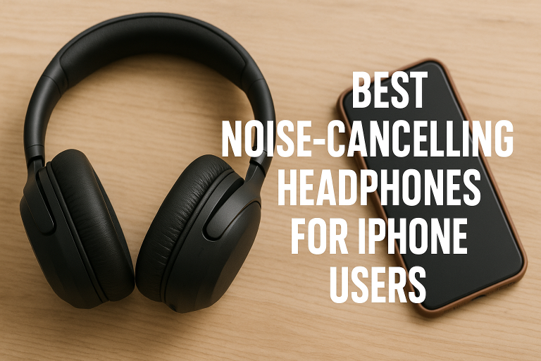 5 Best Noise-Cancelling Headphones for iPhone Users