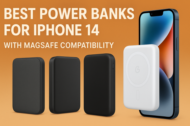 5 Best Power Banks for iPhone 14 with MagSafe Compatibility