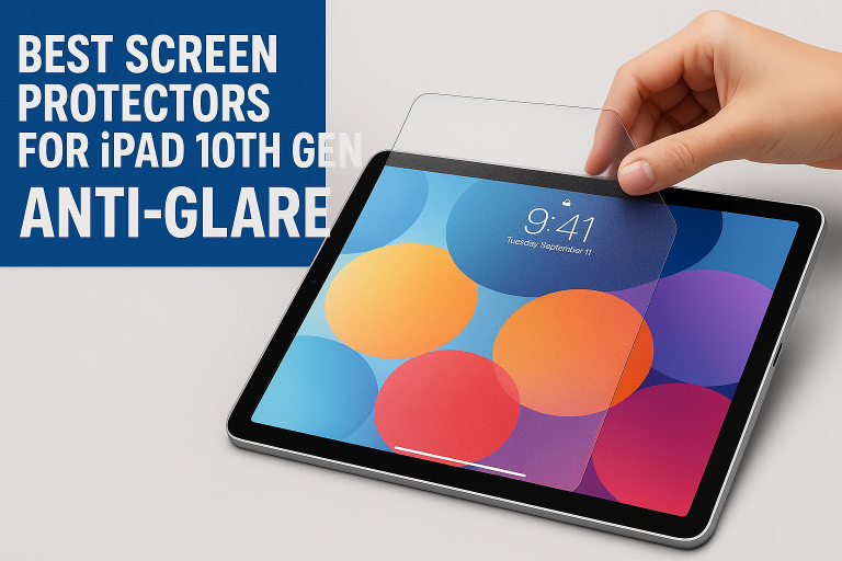 5 Best Screen Protectors for iPad 10th Gen with Anti-Glare