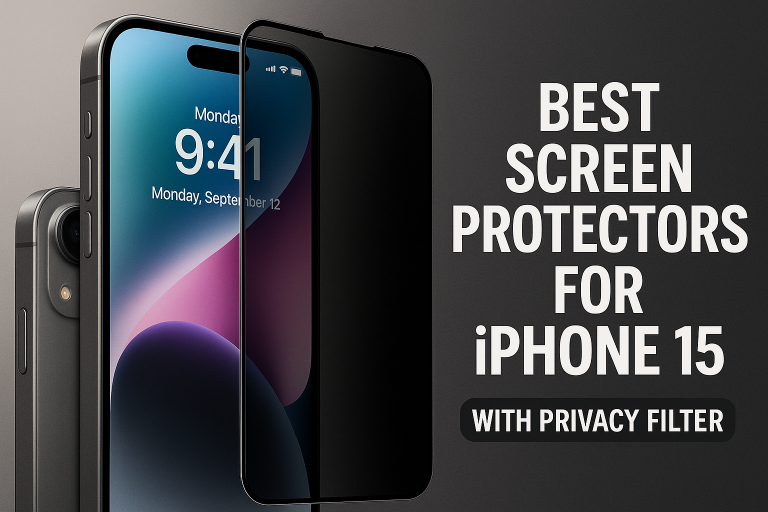 5 Best Screen Protectors for iPhone 15 with Privacy Filter