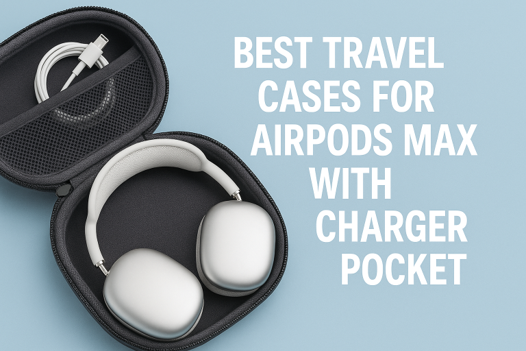 5 Best Travel Cases for AirPods Max with Charger Pocket