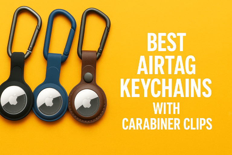 5 Best AirTag Keychains with Carabiner Clips