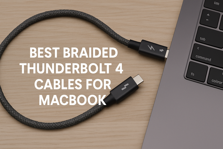 5 Best Braided Thunderbolt 4 Cables for MacBook